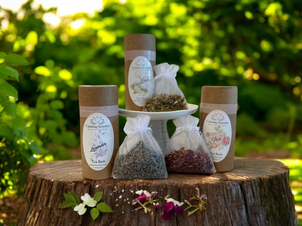 Rose Sachet Tea Bag Bath - 9 Tablespoons (3 bags)